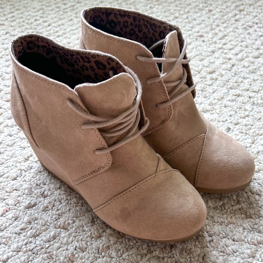 City Classified Wedge Booties